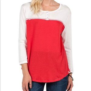 NWT ✨ Volcom Block It Henly Shirt